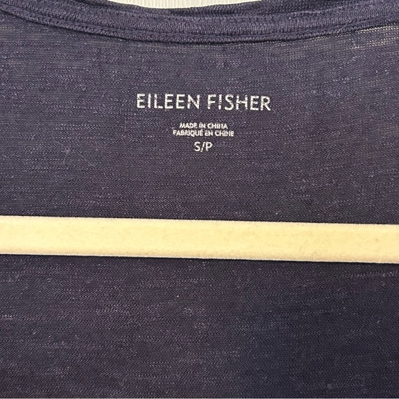 Eileen Fisher Two Dresses Midi Navy & Gray Hemp Organic Cotton Lagenlook Sz S/P - Picture 6 of 16